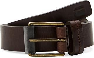 8719965012981 Men's Correct Belt, flerfärgad (oxider guld/brun choklad D27074-E050-H636), 75, Flerfärgad (oxider guld/brun choklad D27074-e050-h636), 75