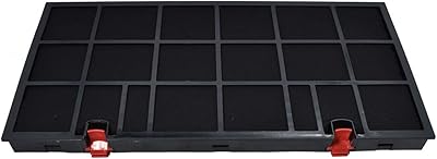 AllSpares LongLife aktivt kolfilter för köksfläktar lämpligt för AEG-Electrolux Type150/MCFE20/KLF 60/80/50263851003 och V-tåg H40855/H4.0855 (435 x 216 x 28)