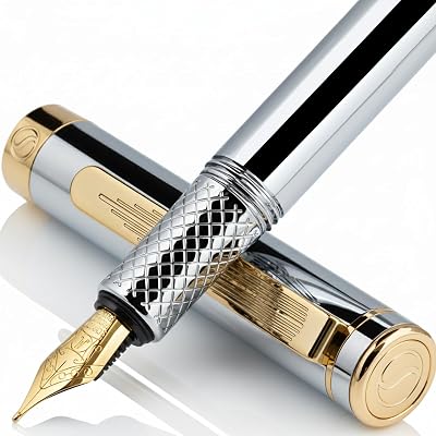 EDC-Silver-FP-with Gold-Medium Nib