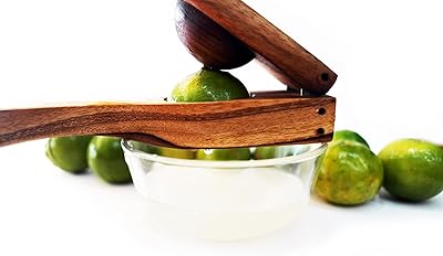 IAMSIAMZ Premium kvalitet trä citron limepress - manuell citruspress juicer