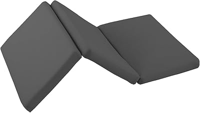 Resemadrass för spjälsäng 120x60 cm, 6 cm tjock | Andningsbar | Grå färg | Högdensitetsskum med lång hållbarhet | Inkluderar bärväska | Tillverkad i Spanien