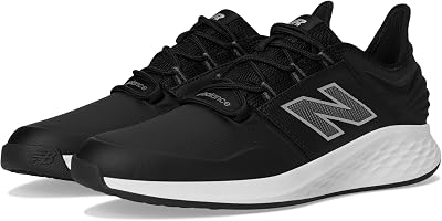 New Balance Herr Fresh Foam Roav Golf V2 golfsko, Svart grå, 42.5 EU