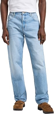 Lee Oscar herrjeans, avslappnad tapered fit, konformade ben, Pure Handsome, 28W / 32L