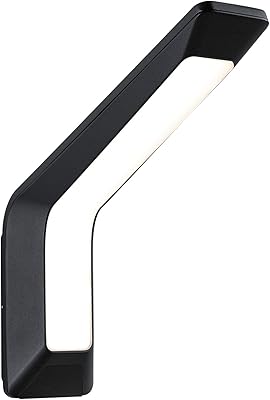 Paulmann 94857 LED Väggbelysning ute Merano Rörelsedetektor med högfrekvenssensor IP44 90x328 mm 3000 K 14 W 950 lm 230 V Antracit Utomhusbelysning