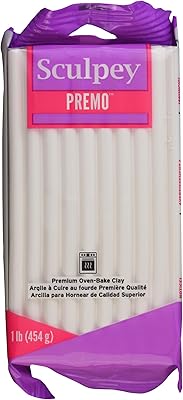 Sculpey PE1 5001 lerset, vit