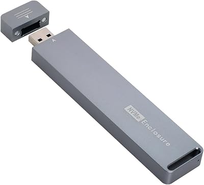 NFHK USB 3.0 till NVME M-Key M.2 NGFF SSD Extern PCBA-omvandlare Adapter RTL9210 chipset med fodral