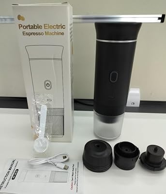 Yospinber Espresso tillbehörsset, dubbelt kompatibel med malet kaffe och kapslar