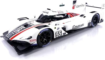 TOP SPEED- Miniatyrbil, TS0326, vit/röd/svart