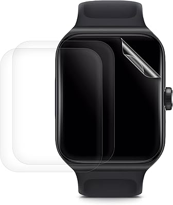 kwmobile 3 x transparent skärmskydd kompatibelt med Oppo Watch 3 Pro – skyddsfilm för Fitness Tracker skärmskydd