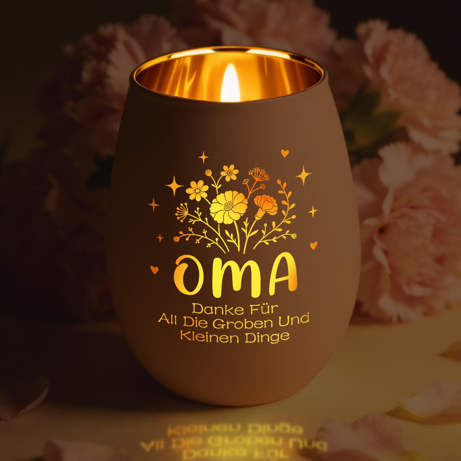 Mormor gåva, tack presenter till bästa mormor i världen, lykta av glas för mormor från barnbarn, värmeljushållare med gravyr för mors dag personliga presenter till födelsedag
