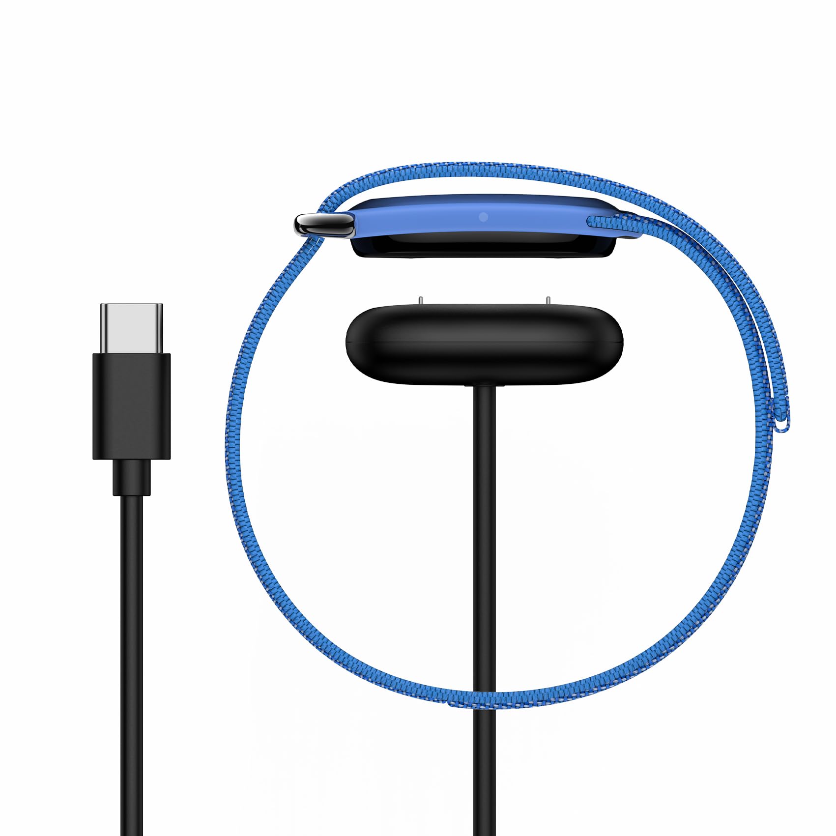 Laddarkabel för Fitbit Air, USB-C-Laddare, Endast för Google Fitbit Air