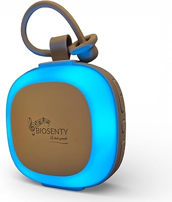 Vit brusmaskin med gråtande detektor | Lugnande smart nattlampa | uppladdningsbar USB-C - Biosenty - Dodo-garanterat