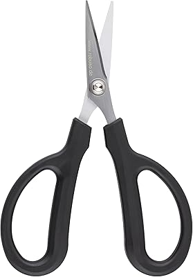 ROBUSO Delad sax | skär genom glasfiber, aramid och kolfiber | Tuggverkssax | Vävsax | trådsax | garnsax | 16 cm – 6 tum | mikrotandad