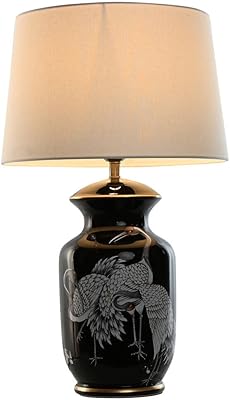 LAMPARA ALGODON 40 x 40 x 66 GARZA KERAMICA