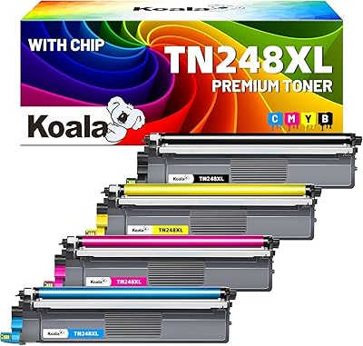 Koala TN248XL TN248 kompatibel för Brother TN248 XL för MFC-L3760CDW MFC-L3740CDWE HL-L3215CW HL-L3220CWE HL-L3240CDW DCP-L3515CDW DCP-L3520CDWE DCP-L320CDWE DCP-L3240CDW DCP-L3520CDWE DCP-L3520CDD W