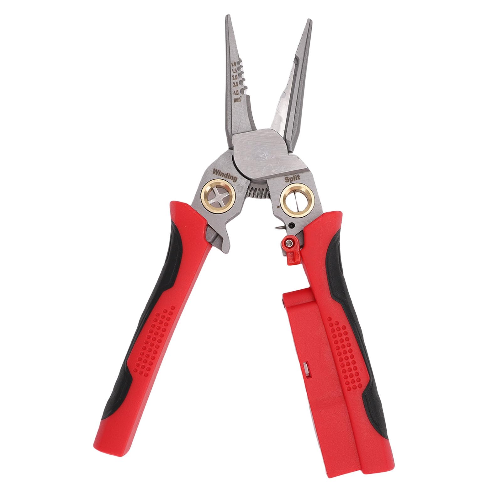 GOWENIC 8 I 1 Trådstrippare, Wire Stripping Tool med Spänningstestare, Kompakt och Praktisk, Skär Olika Kablar, Ergonomiska