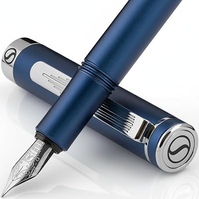 EDC-Blue-FP-with Chrome-Medium Nib