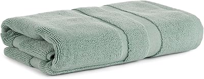 Jalla Happycolor badrumsmatta i 100 % bomull - mynta, 50 x 80 cm - 900 gsm, mjuk, absorberande och spa-inspirerad matta för vardagskomfort
