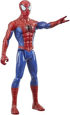 Marvel Spider-Man Titan Hero Series Spider-Man 30 cm hög superhjältefigur med Titan Hero FX Port