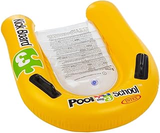Intex 58167EU Pool School Inflatable Kick Board Float Swimming Aid, 79 x 76 cm