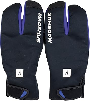 K2 Madshus Unisex – vuxen handskar ENDURACE Splitt MITT Glove – svart – blå – 18F4205