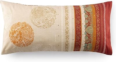 Bassetti Florence örngott till sängkläder av 100% bomullssatin i färgen röd R1, mått: 40 x 80 cm – 933314