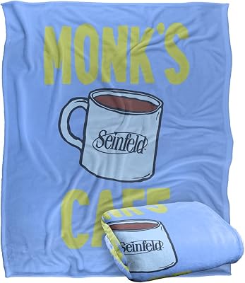 SEINFELD Silkeslen touch supermjuk överkastfilt 152 x 127 cm