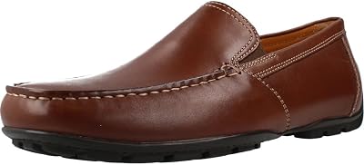 Geox U MONER V herr MOCCASINS, kaffe, 41 EU