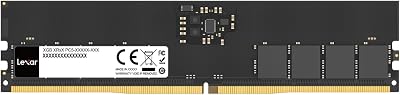 Lexar UDIMM 16GB DDR5 RAM 5600MHz, 288-Pin DDR5 UDIMM Com...