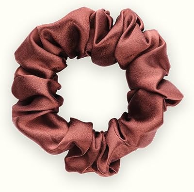 Emily's Pillow Ekologisk mullbärssilke - 19 momme - överlägsen kvalitet 6A - mocka - bryter inte håret, bevarar glans och glans