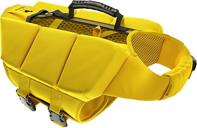 Noah & Paw hundflytväst, flytväst för hundar enligt mänskliga standarder, simväst för hundar, 3x skumstöd för Max Dogs flytväst, andningsbart nät, Veste de Flottaison pour Chien (storlek L)