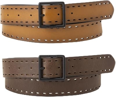 Levi's Unisex vändbar Elevated Core Reversibel med ökad kärna, Mörkbrun, 75 cm