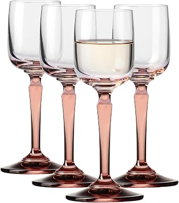 KROSNO Shotglas 4-pack, 40 ml, Rosa fot, Celebration Moments