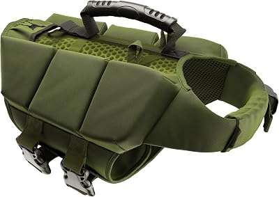 Noah & Paw hundflytväst, flytväst för hundar enligt mänskliga standarder, simväst för hundar, 3x skumstöd för maximal flytkraft, andningsbart nät, Veste de Flottaison pour Chien (storlek S)