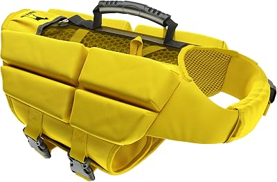 Noah & Paw hundflytväst, flytväst för hundar enligt mänskliga standarder, simväst för hundar, 3x skumstöd för Max Dogs flytväst, andningsbart nät, Veste de Flottaison pour Chien (storlek M)