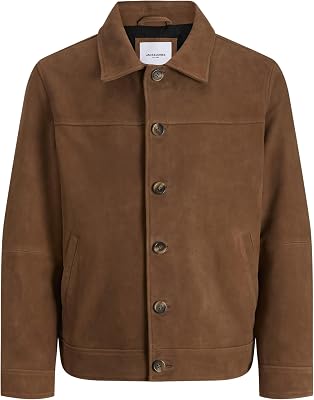 JACK & JONES Jjecasablanca mocka jacka, Tobaksbrun, M