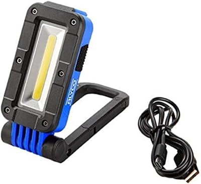 Alyco - Uppladdningsbar hopfällbar bifokal lampa, 3 W COB IP54-190539
