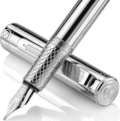 EDC-Silver-FP-with Chrome-Medium Nib
