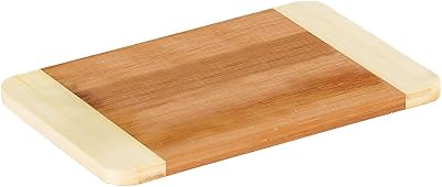 Kesper 58109 skärbräda av bambu, 23 x 15 x 1 cm, brun