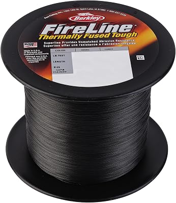 Berkley FireLine® Superline, Smoke, 6 lb | 2,7 kg, 1 500 yd | 1371 m fiskelina, lämplig för sötvattensmiljöer