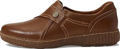 Clarks Dam Caroline Pearl Tofflor, Mörkbrunt läder, 35.5 EU