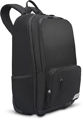 Solo New York unisex Bleeker rullande ryggsäck, svart, passar upp till 15,6 tum bärbar dator, Svart, Fits up to 15.6" Laptop, Bleeker rullande ryggsäck