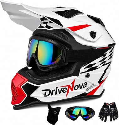 Motocross MTB Helm Fullface, Downhill Motorradhelm，ShenDun：XS-S(53-56cm)