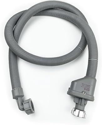 Aquastop tvättmaskinsslang kompatibel med Bosch Beko Miele LG Samsung WXJH GJS-FL-115H diskmaskinsslang, 3/4 tums anslutning utloppsslang